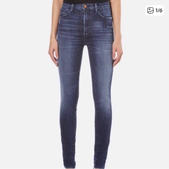 J Brand Denim - J Brand Dark Blue Skinny Jeans